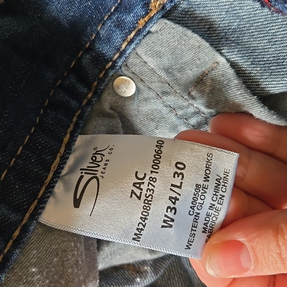 Silver Jeans Co. W34/30L - Picture 4 of 6